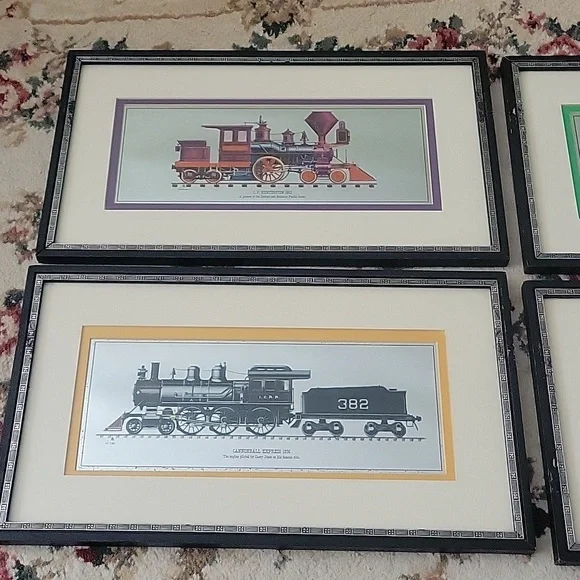Robert Kern Locomotive Foil prints